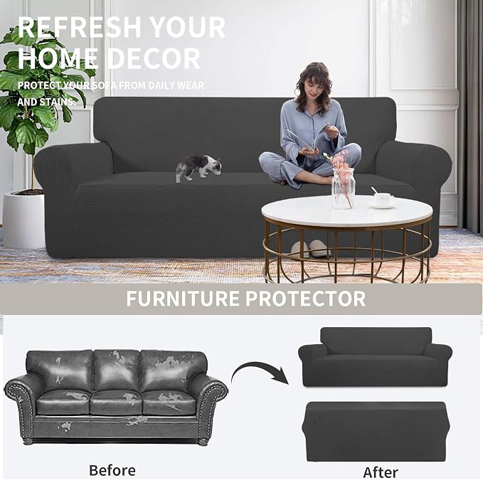 Easy-Going Stretch Couch Covers - Image 4