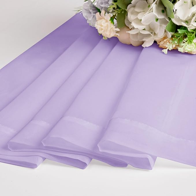 Chyhomenyc Sheer Lilac Valances - Image 9