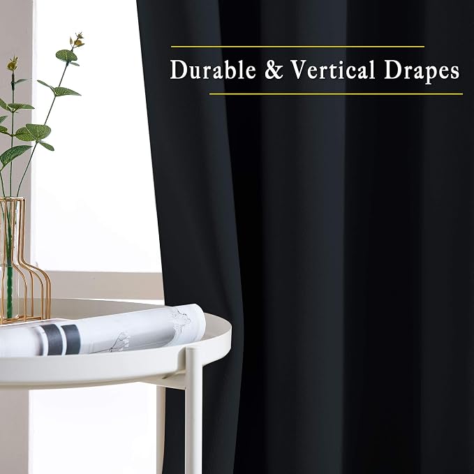 NICETOWN Black Out Curtain Panels - Image 5