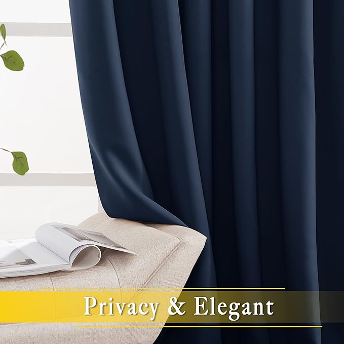 NICETOWN Bedroom Window Blackout Curtain Panel - Image 4