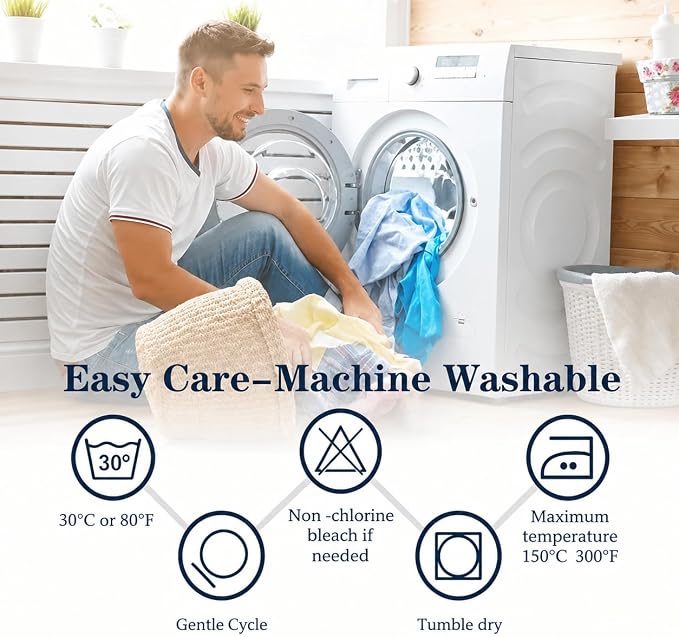 MIULEE 2 Panels White Sheer Curtains - Image 7