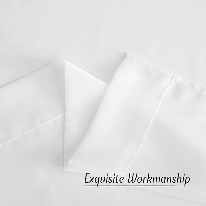 NICETOWN White Sheer 30 inch Curtains - Image 6