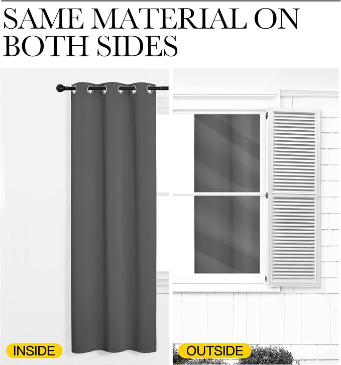 NICETOWN Blackout Curtains Panels - Image 5