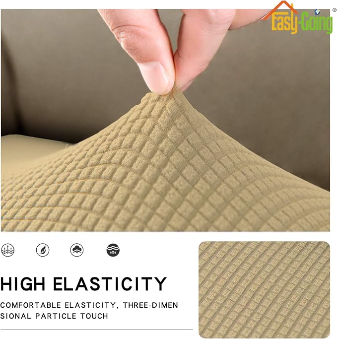 Easy-Going Stretch 1 Piece Oversized Couch Cushion Cover - Image 3