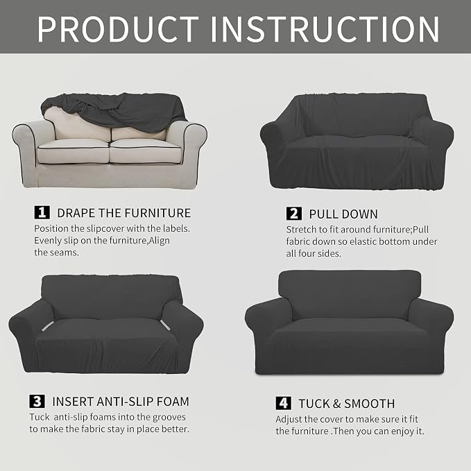 Easy-Going Stretch Couch Covers - Image 8