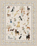 Beige Floral Area Rug 9x12 for Living Room Bedroom | Low Pile; Non Slip;Machine by WelcometoBabovid