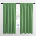 NICETOWN Blackout Curtains for Living Room, Froest Green, 2 Panels, 42 by 63 by NICETOWN