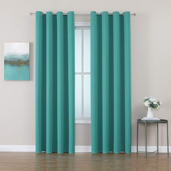 ChrisDowa Blackout Curtains for Bedroom and Living Room 90 Inches Long | 2 by ChrisDowa