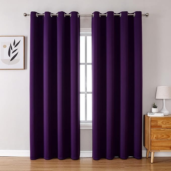 ChrisDowa Blackout Curtains for Bedroom and Living Room 108 Inches Long | 2 by ChrisDowa