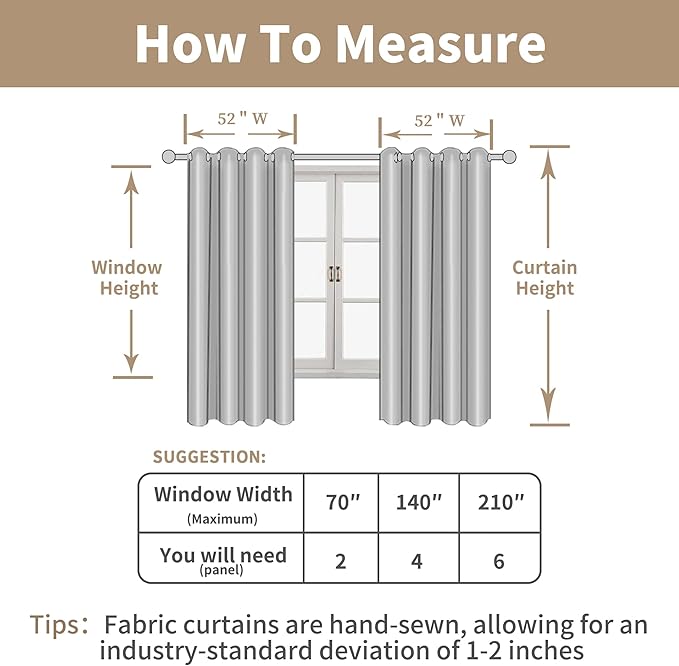 Light Filtering Linen Curtains 54 inches Long - Image 8