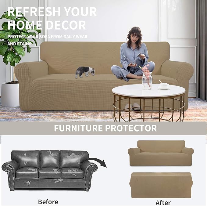 Easy-Going Stretch Couch Covers - Image 4