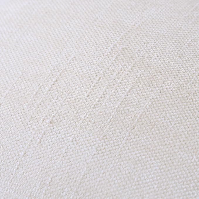 Set of 4 Soft Textured Decorative Throw Pillow Covers 24x24 Inch Cozy Farmhouse - Image 4
