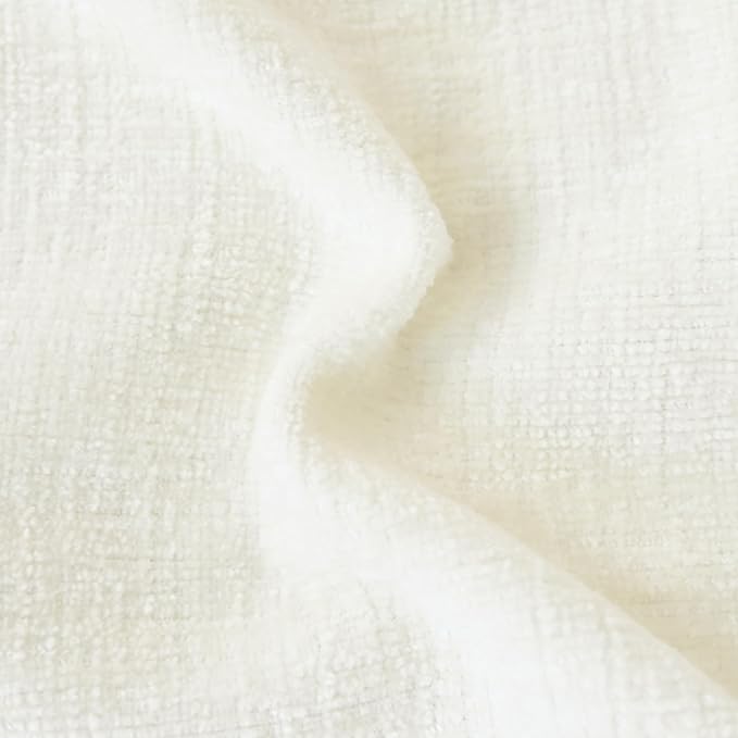 CaliTime Decorative Couch Throw Pillow Covers 18 X 18 Inches Cream | Pack of 2 - Image 2