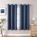 ChrisDowa Blackout Curtains for Bedroom and Living Room 48 Inches Long | 2 by ChrisDowa