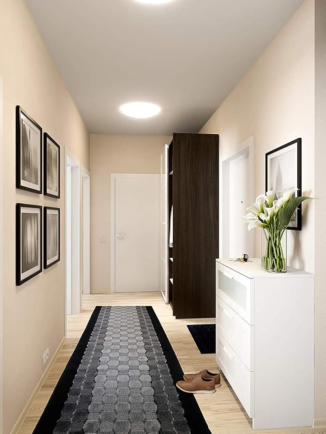 10 ft Long Non-Slip Washable Carpet Runner Rug - Image 3