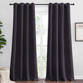 NICETOWN Greyish Purple Blackout Curtains 90 inches Length by NICETOWN