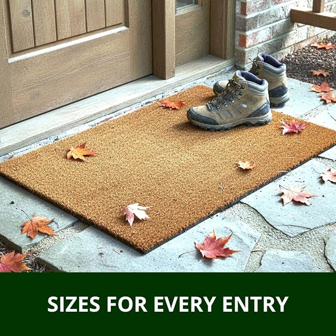 Ecomills Coco Coir Runner Mat, 36 x 120 in, Vinyl Backing - Image 3