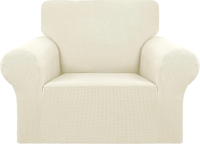 Stretch Chair Sofa Slipcover, Single Couch Cover, Pet Friendly Furniture by KEKUOU