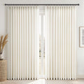 Topfinel Pinch Pleated Curtains 90 Inches Long 1 Panels Set, Natural Cream Semi by Topfinel