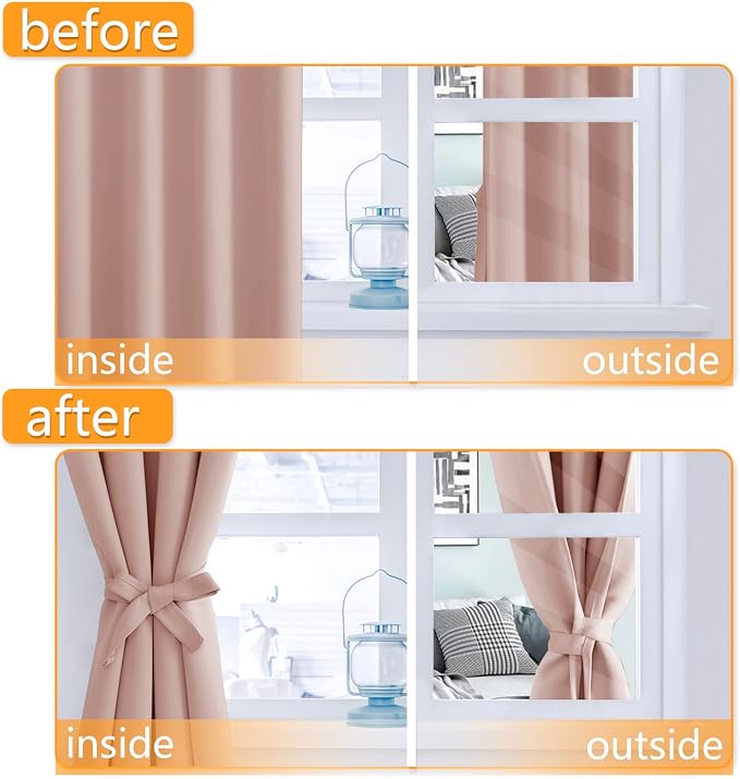 Room Darkening Blackout Curtains - Image 4