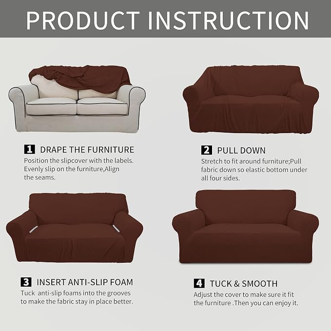 Easy-Going Stretch Oversized Chair Slipcover - Image 6