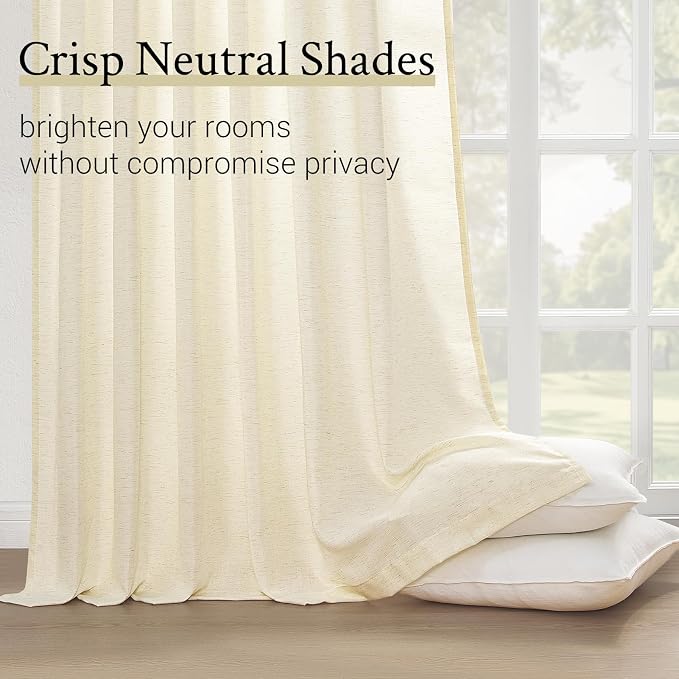 Pinch Pleated 92 Inch Curtains 2 Panels - Image 5