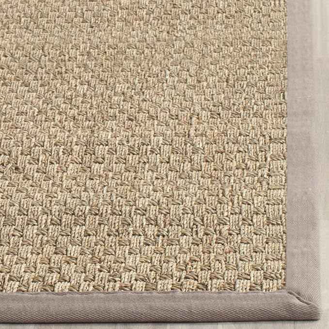 SAFAVIEH Area Rug 6x8 Oval- Natural Fiber Collection - Image 8