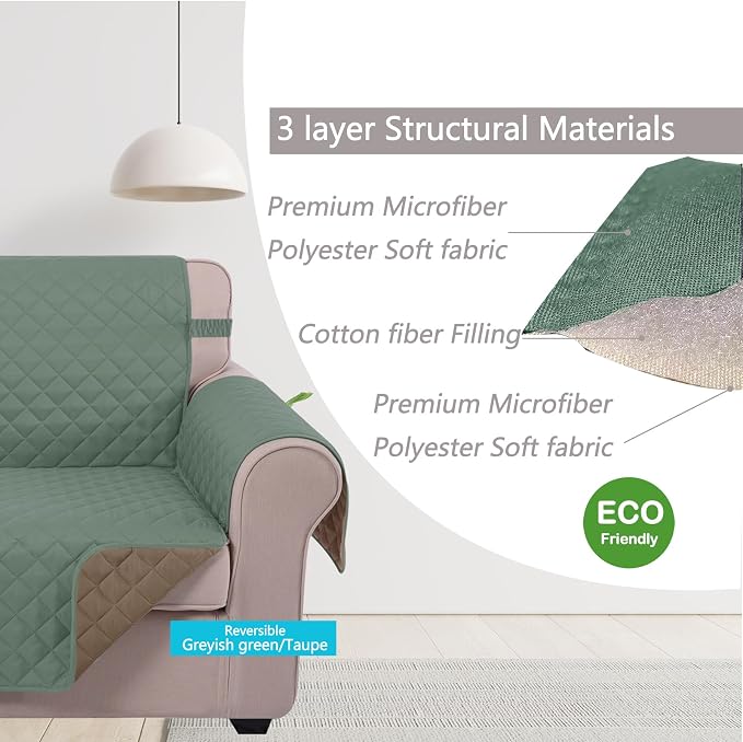 U-NICE HOME Reversible Couch Cover - Image 4
