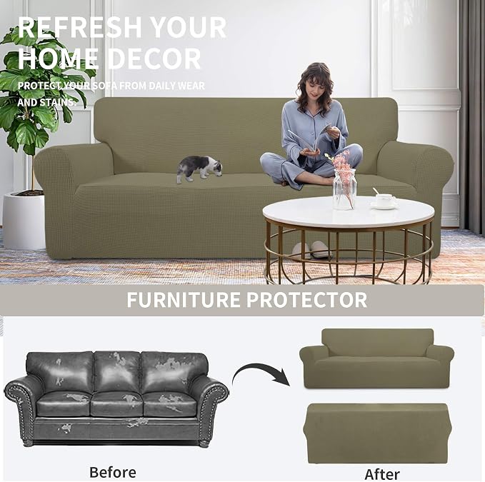 Easy-Going Stretch Chair Slipcover - Image 4