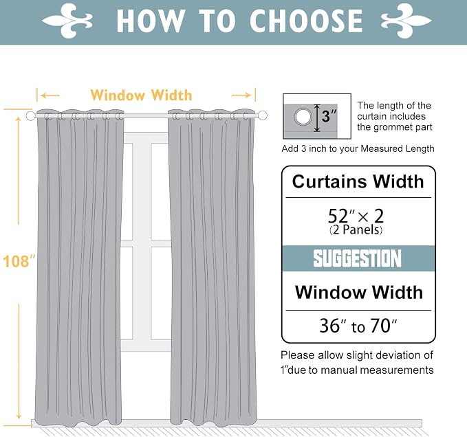 ChrisDowa 100% Blackout Curtains - Image 6