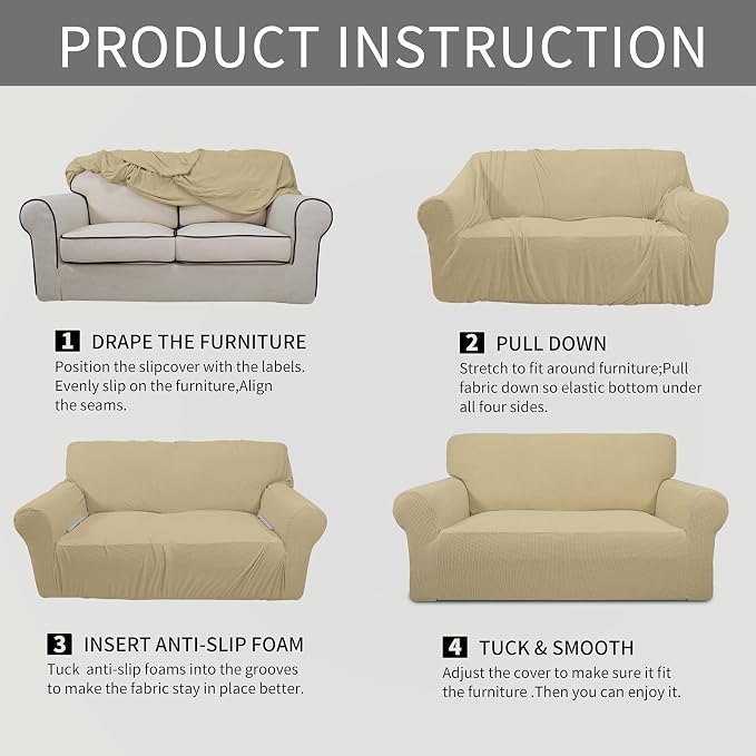 Easy-Going Stretch Couch Covers - Image 8