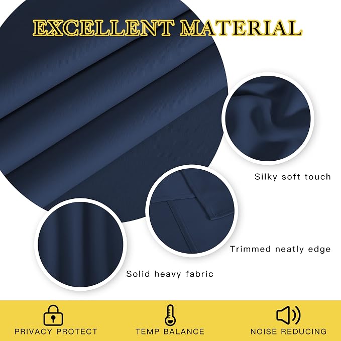 NICETOWN Blackout Curtain Panel Grommet - Image 5