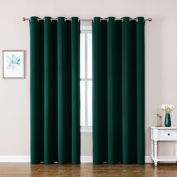 ChrisDowa Blackout Curtains for Bedroom and Living Room 120 Inches Long | 2 by ChrisDowa
