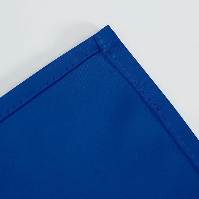 Royal Blue Thermal Blackout Curtains/52 x 54 Inch/Set of 2 Panels Room - Image 8