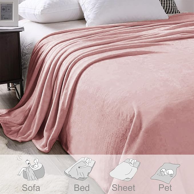 Exclusivo Mezcla Soft Fleece Blanket Twin Size - Image 5