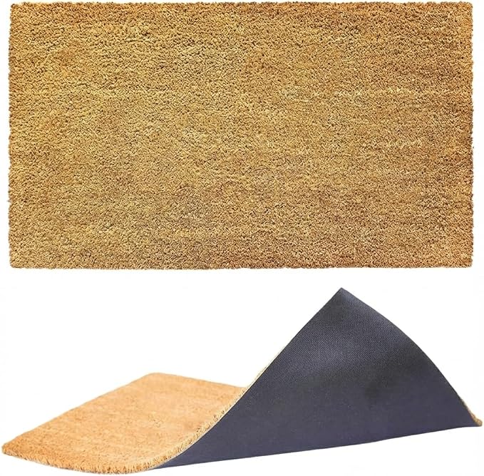 Ecomills Coco Coir Runner Mat, 36 x 120 in, Vinyl Backing by Ecomills