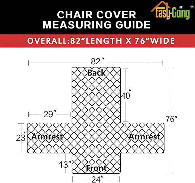 Easy-Going Reversible Couch Cover, Small Chair, Chocolate/Ivory | Machine - Image 6