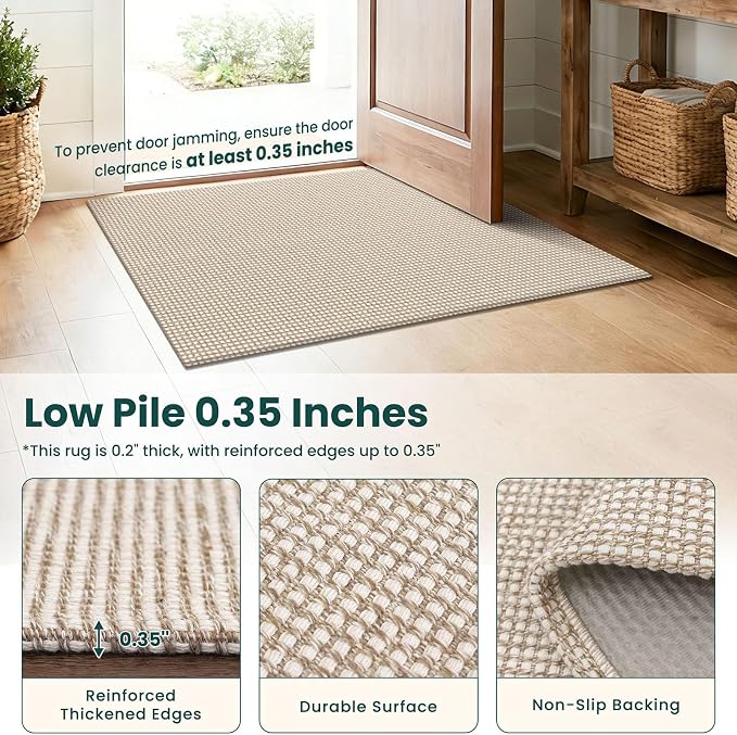KOZYFLY 3x20 Runners Rugs for Hallway, Extra Long Washable Runner Rug, Non Slip - Image 4