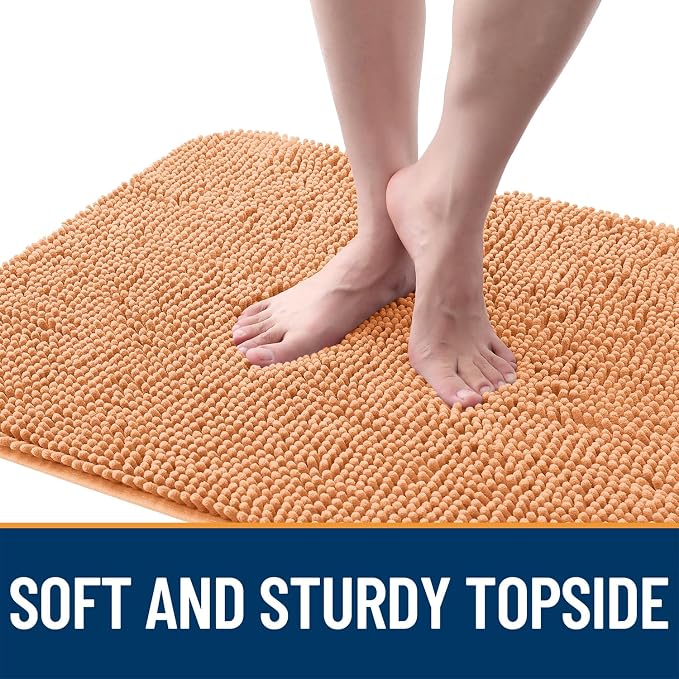 OLANLY Dog Door Mat for Muddy Paws 30x20, Super Absorbent Chenille Mud Mat | - Image 4