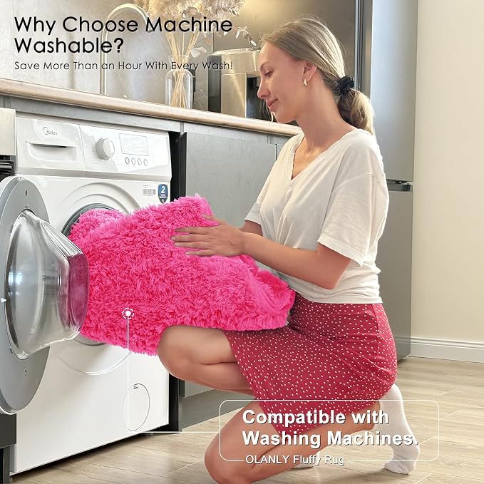 OLANLY 2x5 Machine Washable Runner Rugs - Image 2