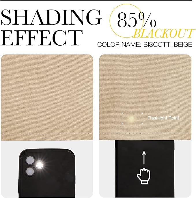 NICETOWN Blackout Curtain Panels - Image 4