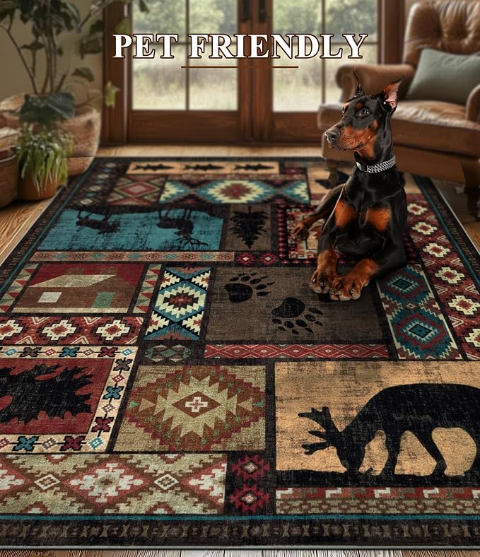 Hallway Runner Rug 2x6 Indoor Door Mat - Image 6