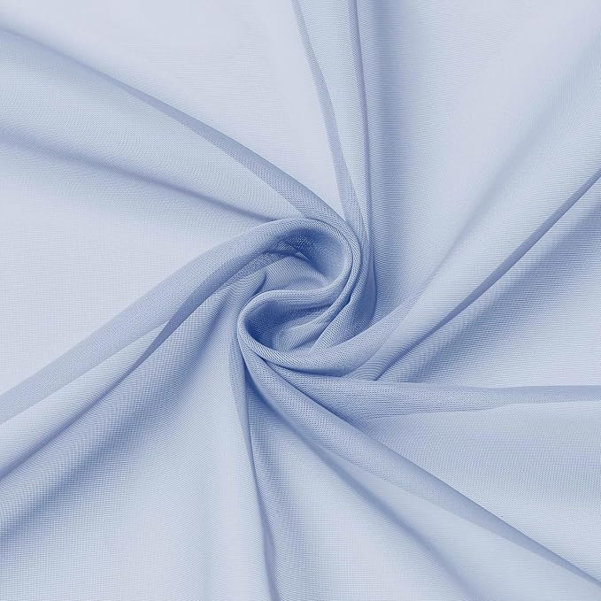 Sheer Curtains 90 inches Long 2 Panels Set - Image 9