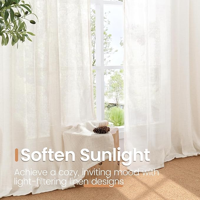 BGment Extra Long 52X108 Inch Length Curtains - Image 5
