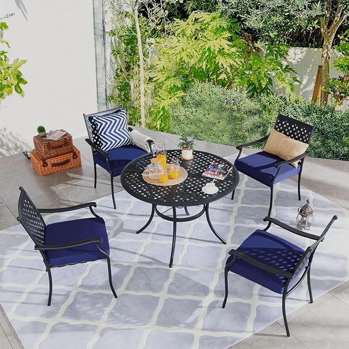 Sqodok Outdoor Cushion Covers 28x28 inch, Wicker Chair - Image 9