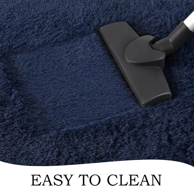 Chicrug Soft Runner Rugs for Bedroom Living Room Plush Fluffy Rug 3x10 | Shag - Image 7