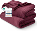 Bedsure GentleSoft Fleece Blanket Twin Size Red by Unknown