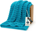 Bedsure Soft Throw Blanket for Couch Decor Gifts Teal 50"x70" | Birthday Gifts by Unknown