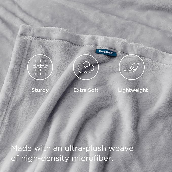 Bedsure GentleSoft Fleece Throw Blanket - Image 3