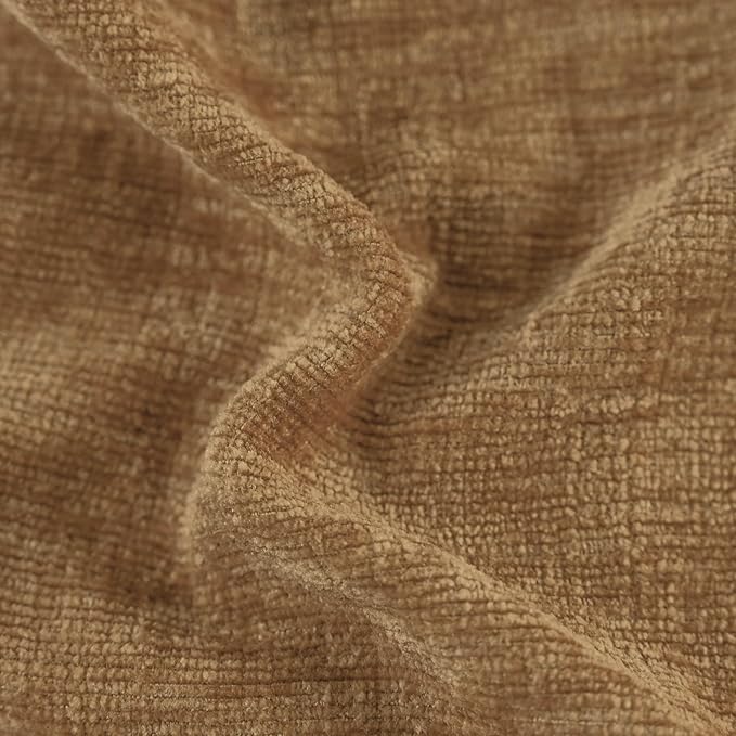 CaliTime Decorative Couch Throw Pillow Covers 24 X 24 Inches Apricot Brown | - Image 2